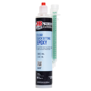 J-B Weld Pro Series Clear Quick Setting Epoxy J-B Weld Pro Series Clear Quick Setting Epoxy