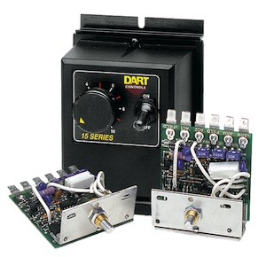 New 15 series OEM DC motor speed control from Dart Controls New 15 series OEM DC motor speed control from Dart Controls