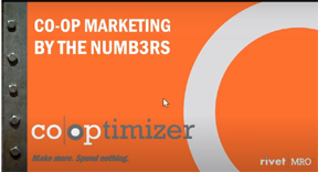 CO-OP MARKETING BY THE NUMB3RS