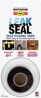 Rust-Oleum LeakSeal Self-Fusing Silicone Tape - Industrial Supply Magazine