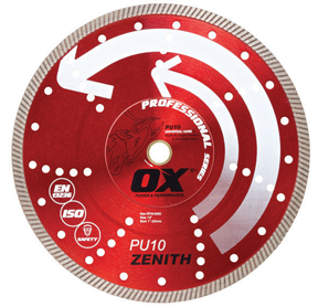 OX Tools PU10 diamond blade
