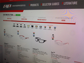 PIP online eyewear selector guide
