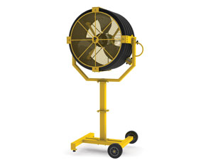 Big ass fan yellow jacket