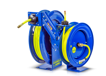 Coxreels P-Series high-visibility hose reels