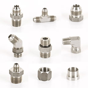 Tompkins stainless steel hydraulic adapters