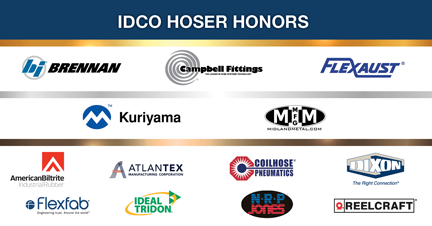 IDCO Hose Honors suppliers