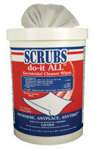Scrubs do-it All Germicidal Cleaner Wipes Scrubs do-it All Germicidal Cleaner Wipes