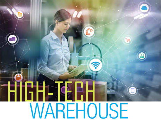 High-tech warehouse