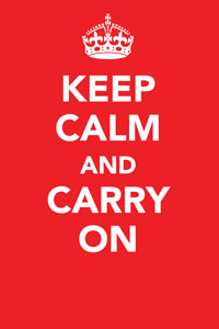 Keep calm poster Keep calm poster