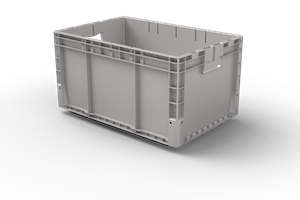 Stack-only containers for automation-driven warehouses Stack-only containers for automation-driven warehouses