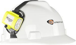 Streamlight's new SL-SideSaddle HAZ-LO helmet light Streamlight's new SL-SideSaddle HAZ-LO helmet light